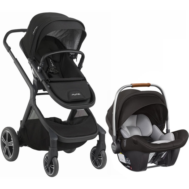 Nuna Demi Grow + Pipa Lite LX Travel System – Caviar