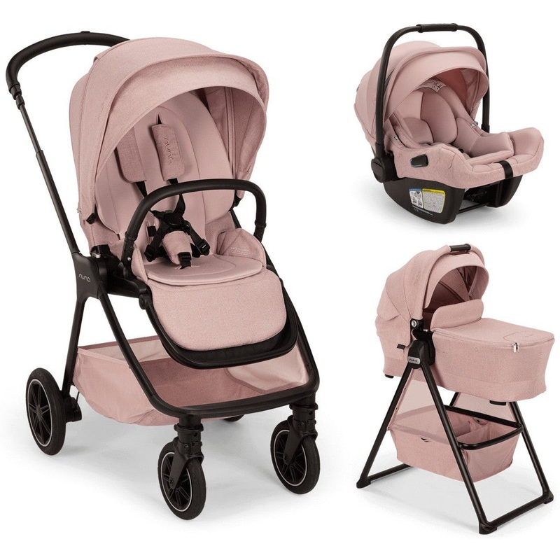Nuna TRIV Next + Pipa Aire RX + Lytl Bassinet Bundle | Thistle Collection