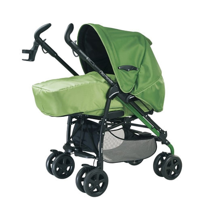 Peg Perego Pliko Pramette Single Stroller 2007 Mod Verde