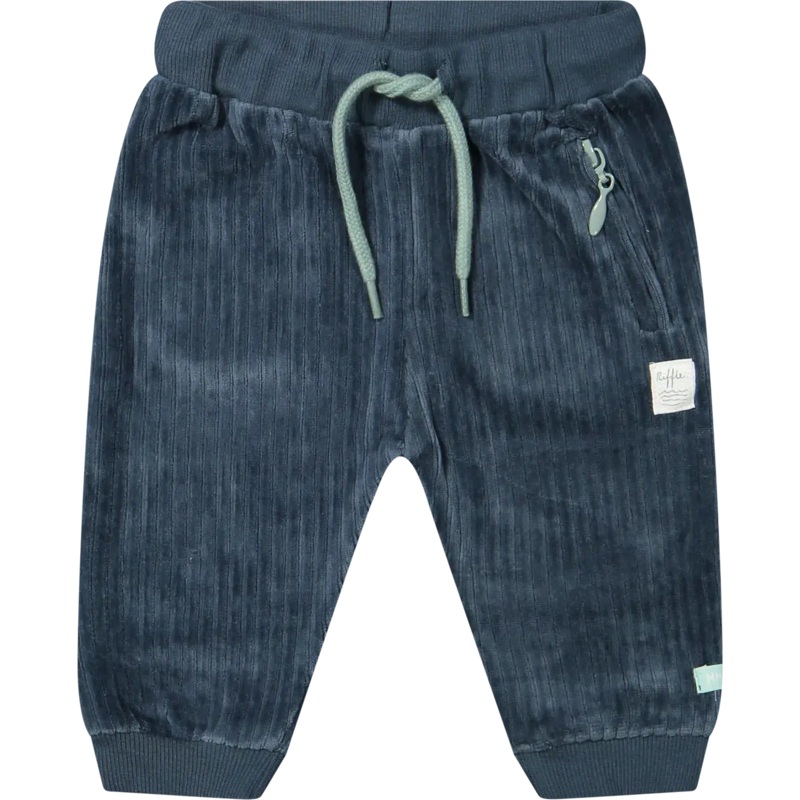 Riffle Amsterdam – Organic Jogger Pant – Blue Corduroy