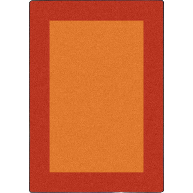 All Around Rug, 5’4″ x 7’8″ Rectangle, Orange