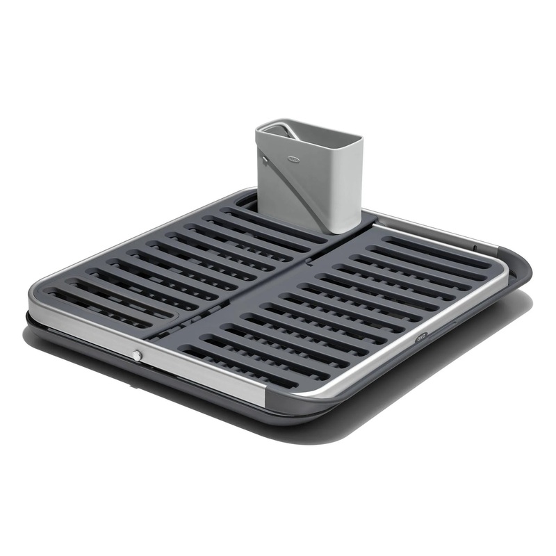 Compact Folding Dish Rack