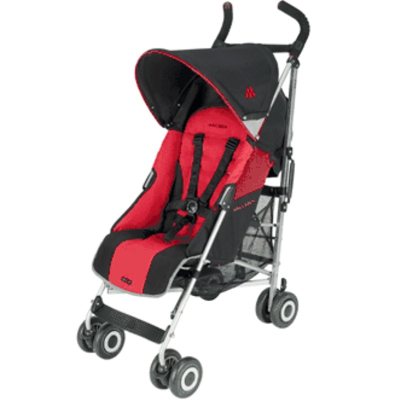 Maclaren Quest Sport Stroller – Black Scarlet