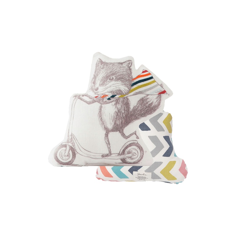 Petit Pehr Gotta Roll Fox Pillow