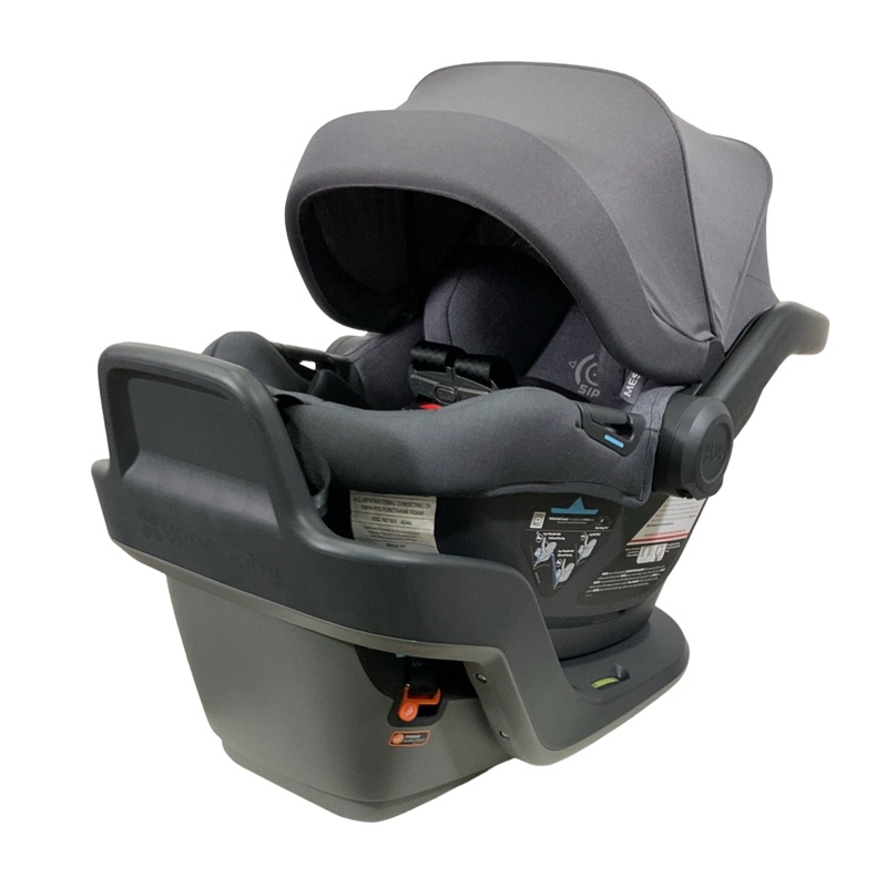 UPPAbaby MESA MAX Infant Car Seat and Base, 2023, Greyson (Charcoal Melange)
