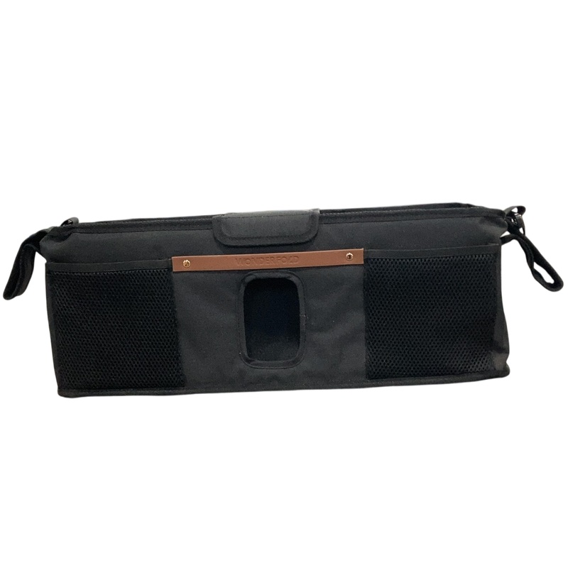 Wonderfold Parent Console, 4 Seater (4 Cup Holders), Volcanic Black