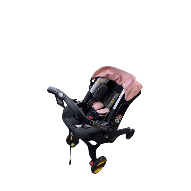 Doona Infant Car Seat & Stroller Combo, 2024, Blush Pink