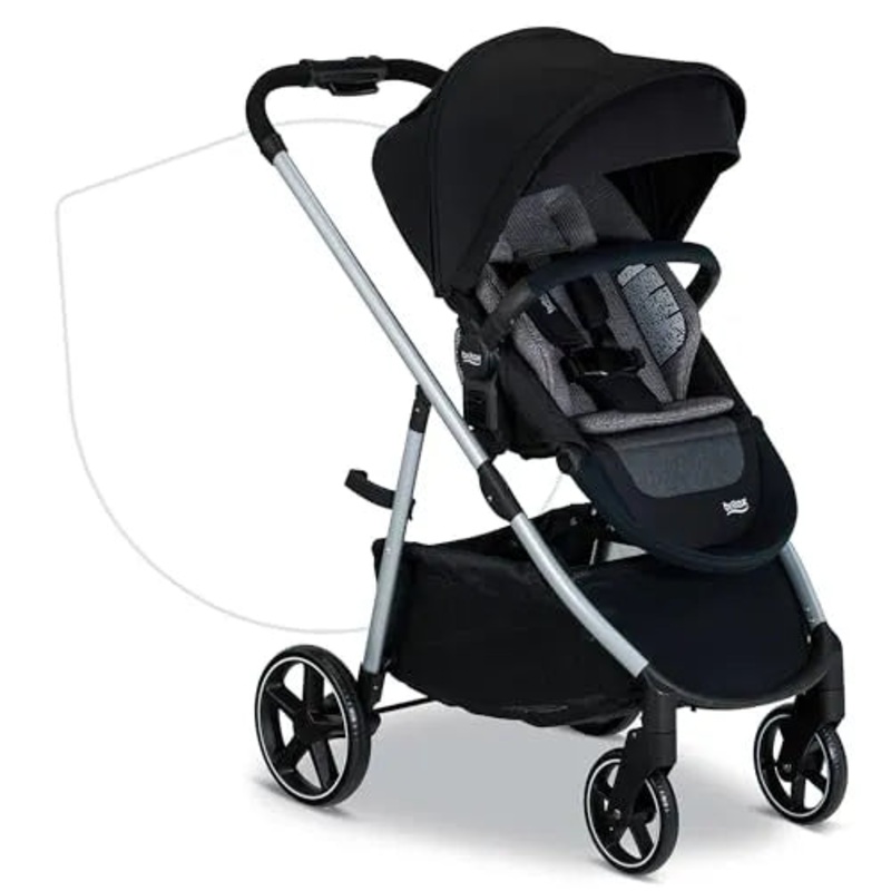 Grove Modular Lightweight Baby Stroller – Pindot Onyx Edition