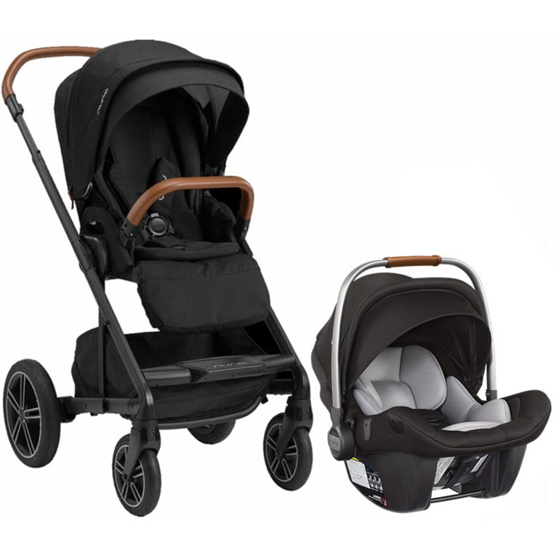 Nuna MIXX Next + PIPA Lite LX Travel System Bundle – Caviar/Caviar