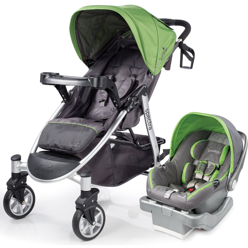 Summer Infant Spectra & Prodigy Travel System – Mod Green