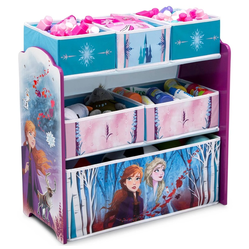 6 Bin Kids’ Toy Organizer – Frozen 2