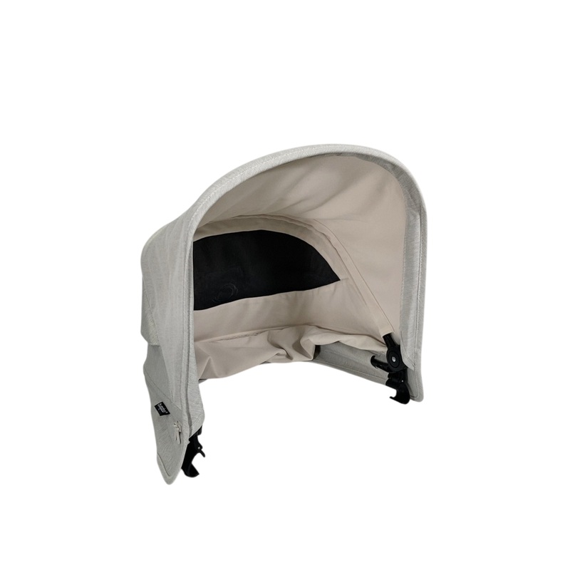 Bugaboo Donkey 5 Sun Canopy, Misty White