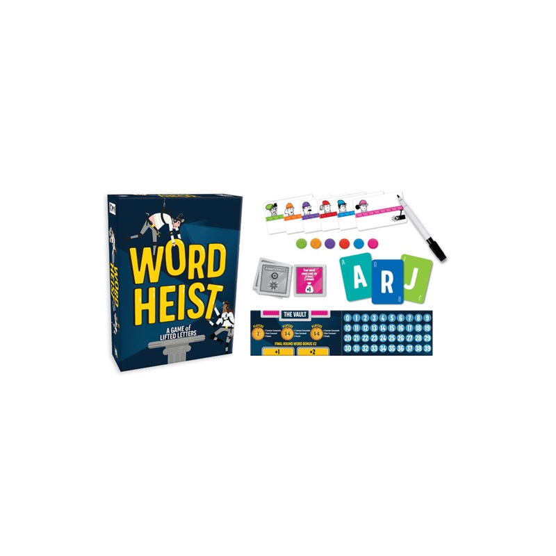 Gamewright Word Heist: A Game Of Lifted Letters