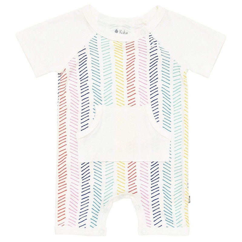 Kyte Baby Printed Short All – Herringbone (3-6 months)