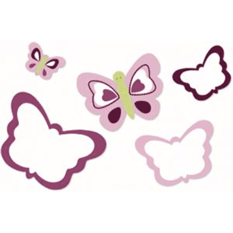 Lambs & Ivy Raspberry Swirl Wall Dcor