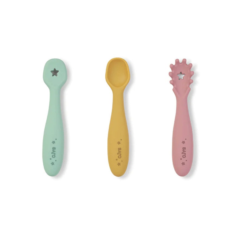 Learning Cutlery Set – Mustard/Mint/Blossom