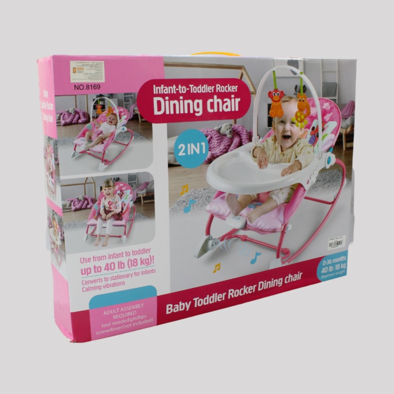 Baby Toddler 2 in 1 Rocker Dining Chair