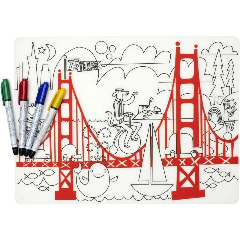 Modern-Twist Mark-Mat + 4 Markers – Golden Gate