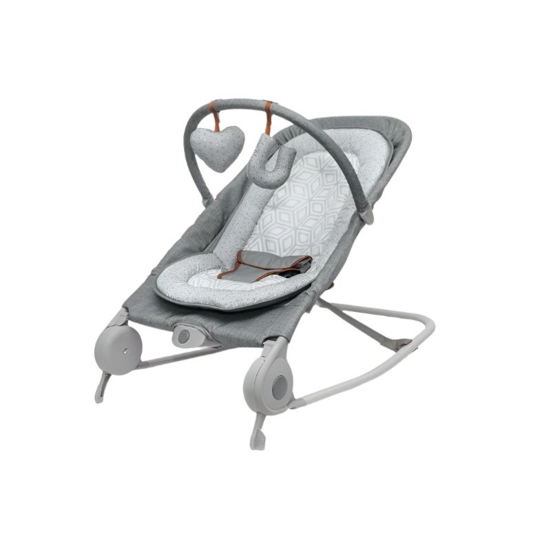 Summer Infant 2-in-1 Baby Bouncer And Rocker Duo, Heather Grey