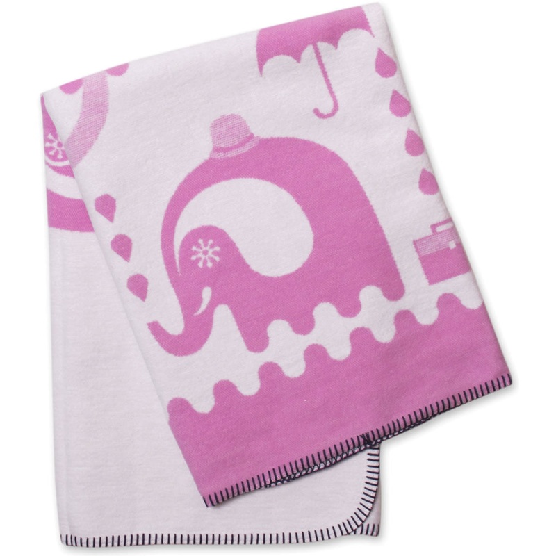 Jonathan Adler Junior Animal Blanket – Pink