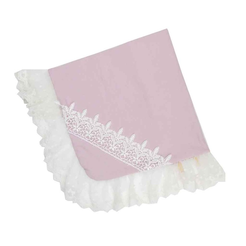Lilac Mist Receiving Blanket
