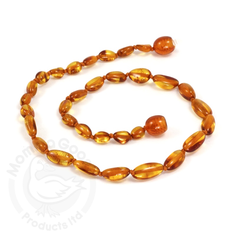 Momma Goose Olive Polished Necklace