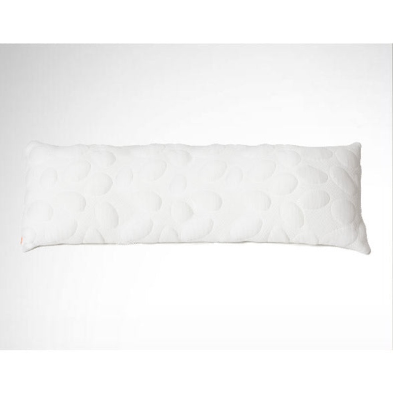 Nook Pebble Body Pillow in White