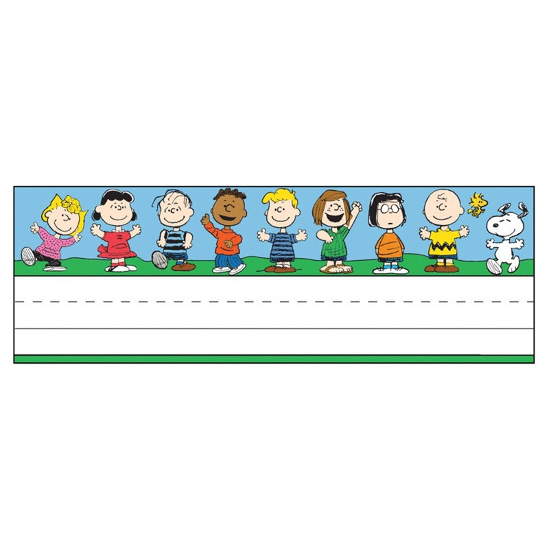 Peanuts Name Plates – Tented