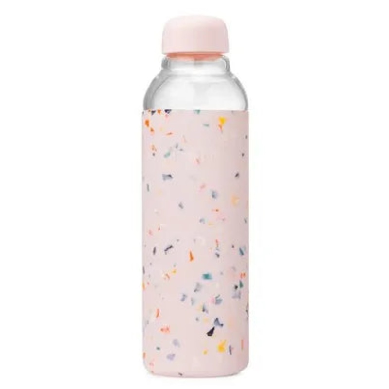 Porter Water Bottle -Terrazzo Blush