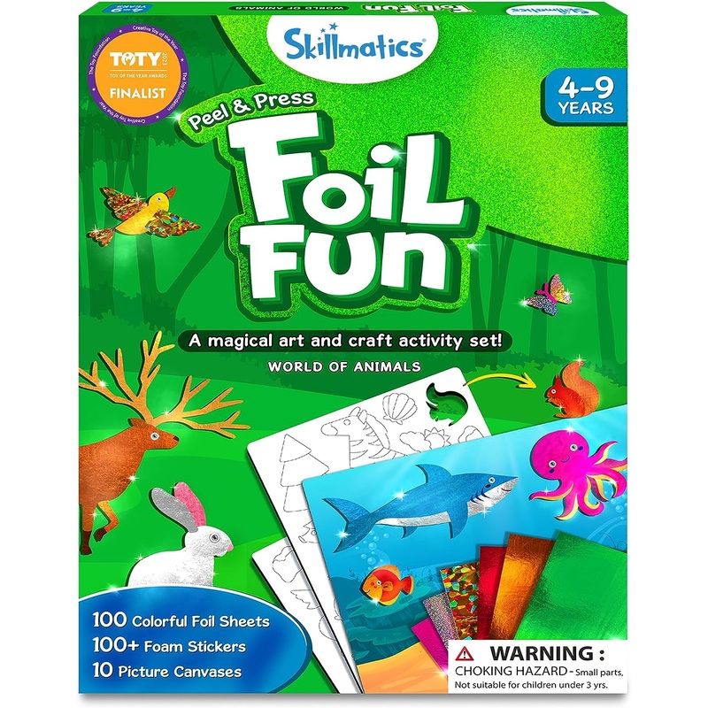 Skillmatics Foil Fun World of Animal