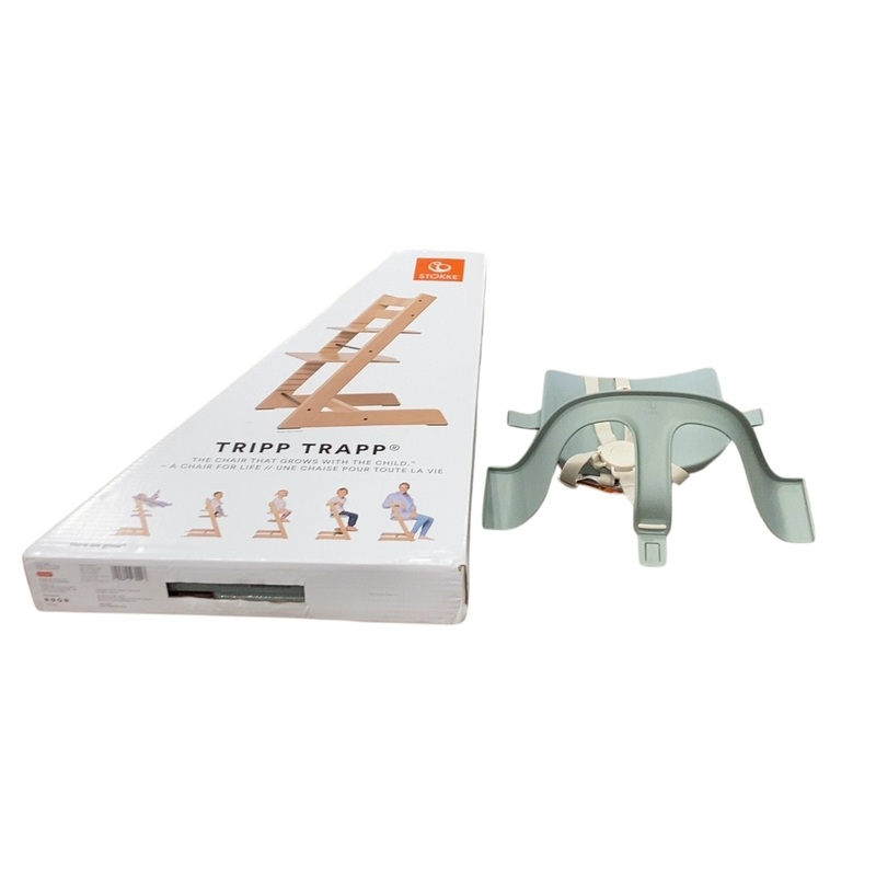 Stokke Tripp Trapp High Chair With Baby Set, 2, Glacier Green
