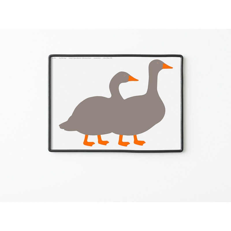 Art Edition Screenprint – Due Oche Grigie