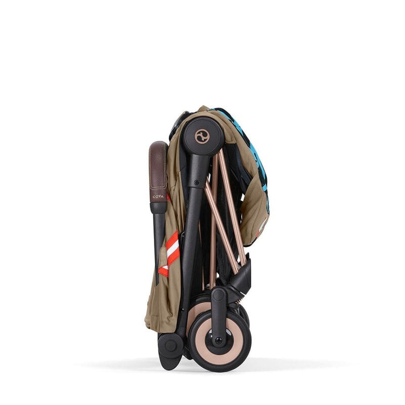 CYBEX COYA Compact & Light Travel Stroller – KK One Love / RoseGold
