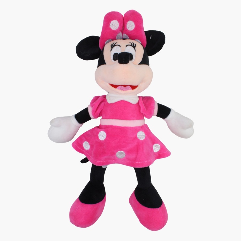 Minnie Mouse Plush Toy – Assorted Colors