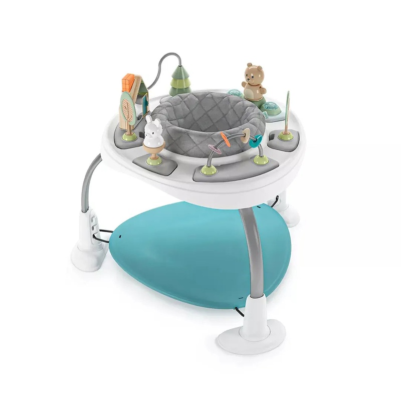 Spring & Sprout 2-in-1 Baby Activity Center Jumper and Table (See Description)