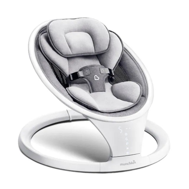 Bluetooth Enabled Baby Swing – Gray (See Description)