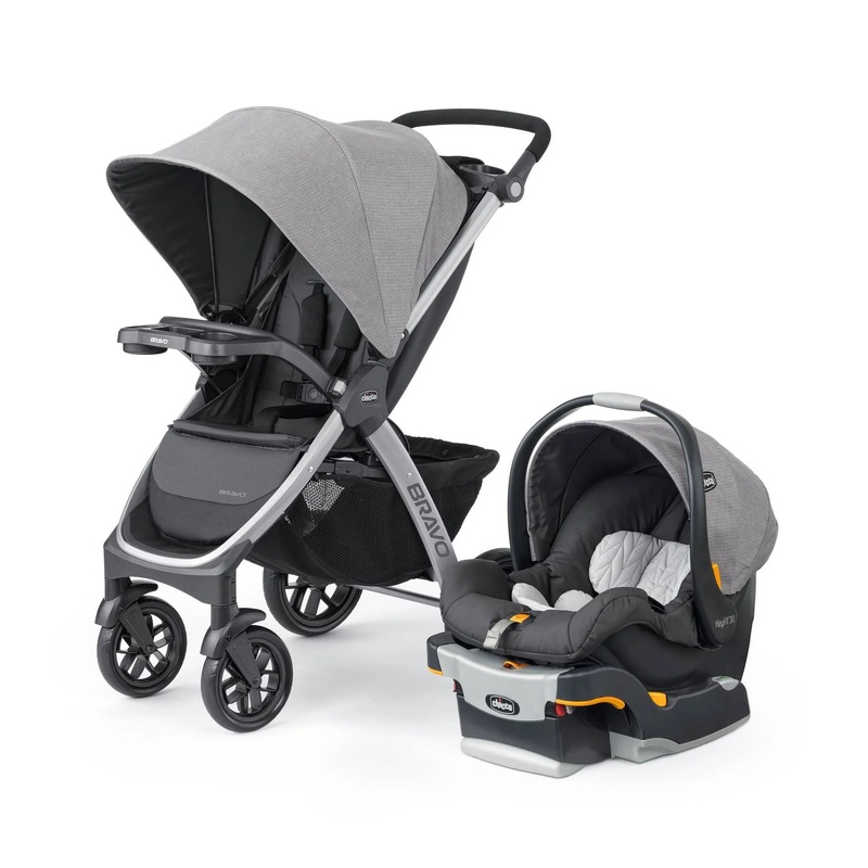 Bravo 3-in-1 Quick Fold Travel System – Parker (See Description)