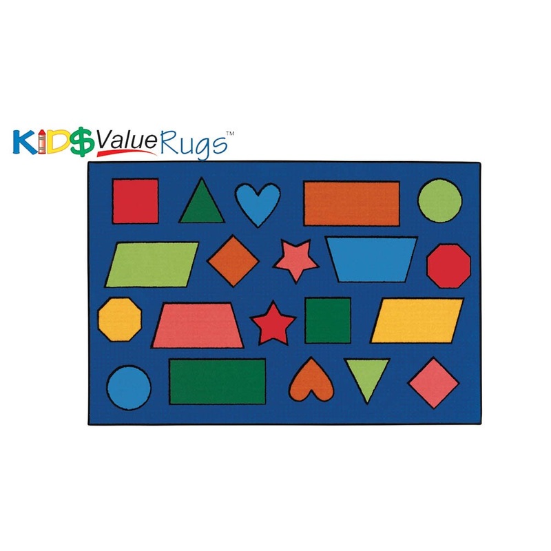 Color Shapes Value Rug (4′ x 6′)