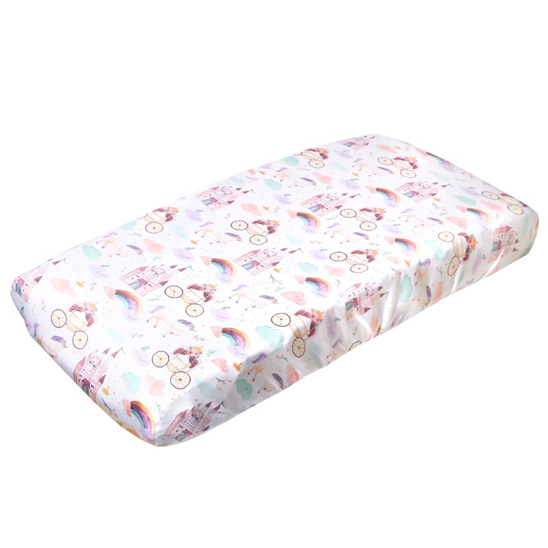 Copper Pearl Premium Knit Diaper Changing Pad Cover | Enchanted