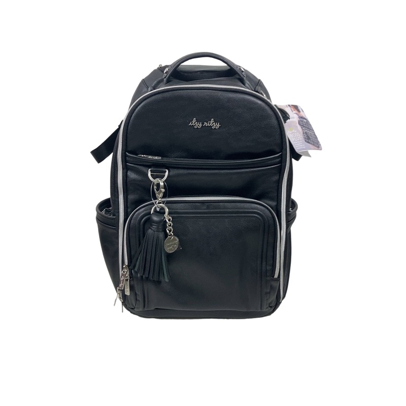 Itzy Ritzy Boss Plus Backpack Diaper Bag, Noir