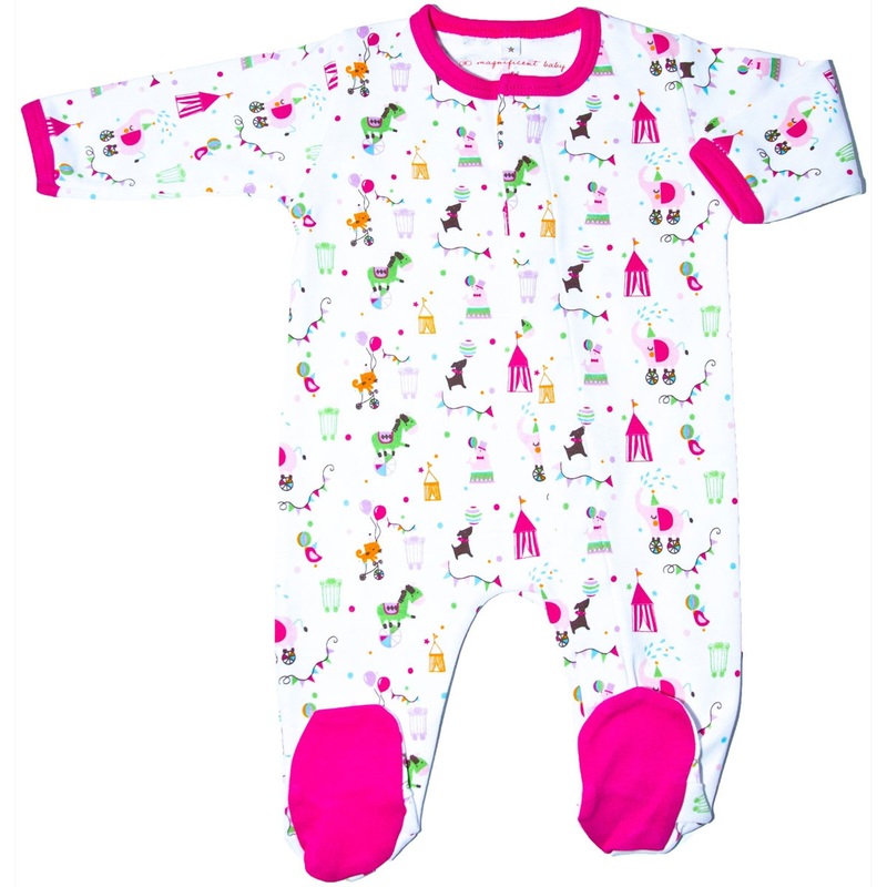 Magnificent Baby Girl’s Circus Footie – Preemie