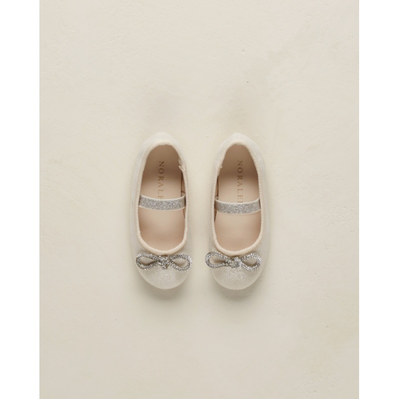 Noralee Ballet Flats – Pearl Shimmer