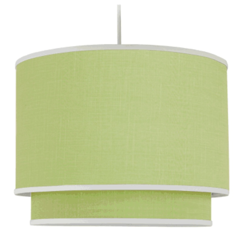 Oilo Solid Double Cylinder Light in Spring Green
