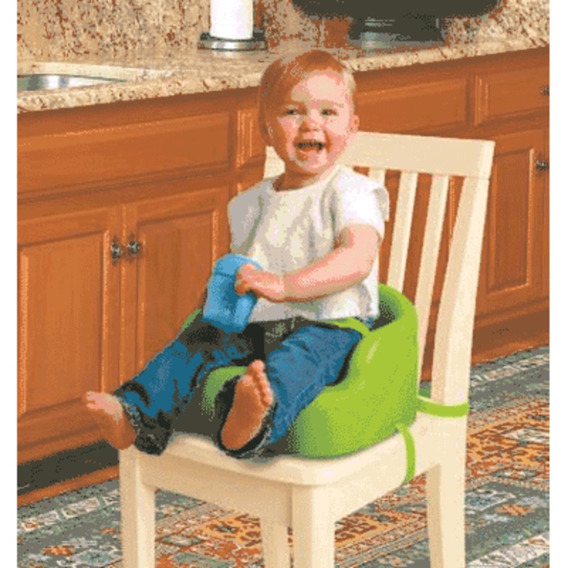 Summer Infant Secure Comfort Foam Portable Booster Chair in Green