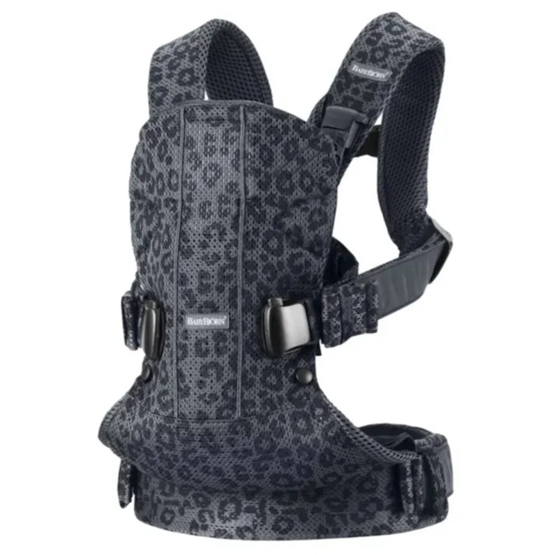 Baby Carrier One Air 3D Mesh – Anthracite Leopard