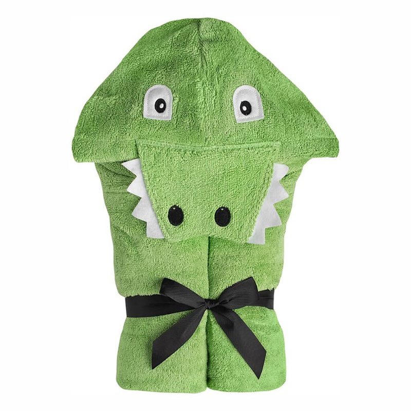 Character Hooded Towel Alligator