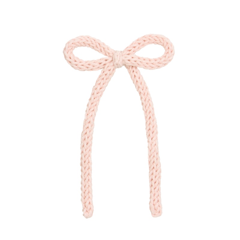 Crochet Bow – Ballet Sash Clip