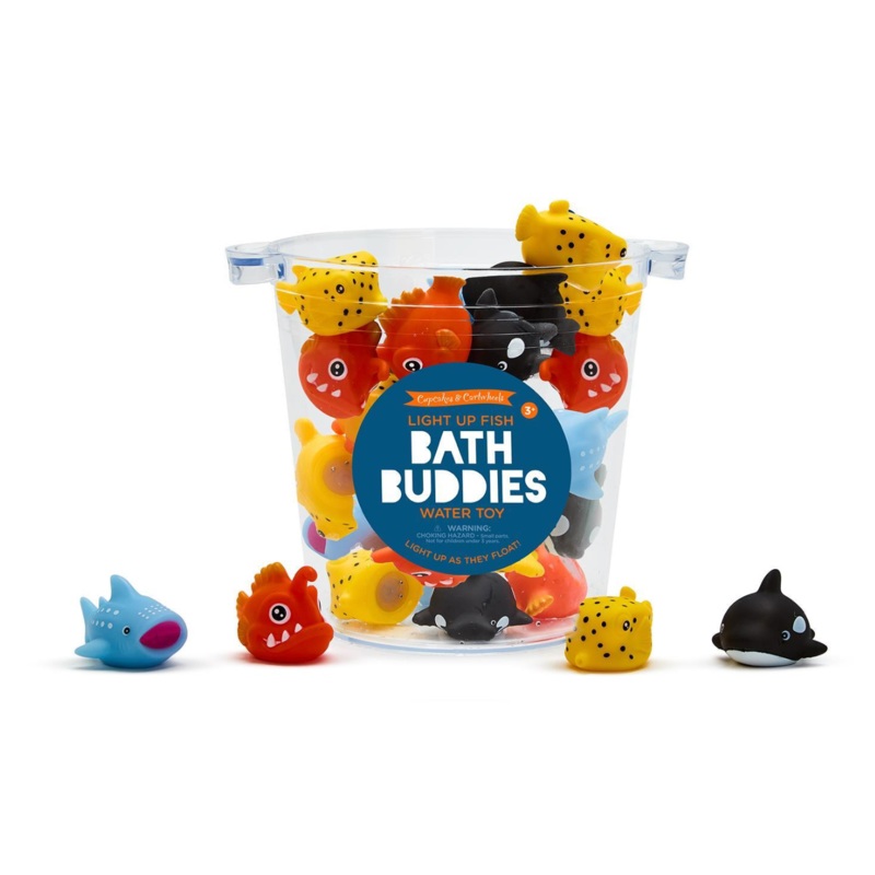 Cupcakes & Cartwheels Light Up Bath Buddies