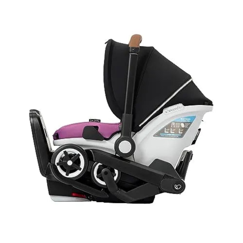 GOLD Shyft DualRide Infant Car Seat and Stroller Combo – Opal Pink
