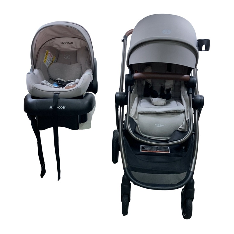 Maxi-Cosi Zelia2 Luxe Travel System, 2024, New Hope Tan